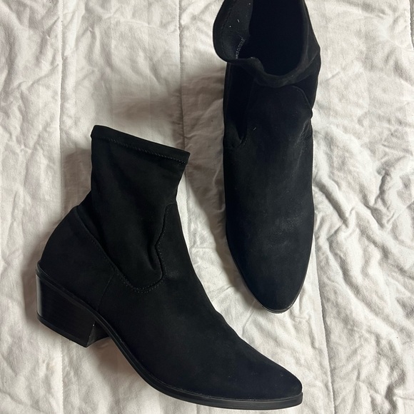 Faux Suede Booties - Picture 2 of 3